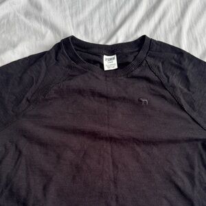 PINK Victoria's Secret Black Tee